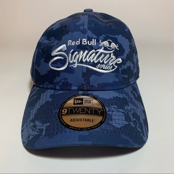 New Era Other - Redbull Signature Series 9Twenty New Era Hat Cap Strapback Blue Digicamo NWT